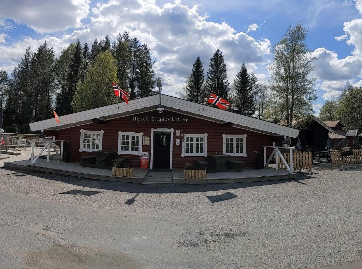 Neset Skydsstasjon Flesberg Exterior foto